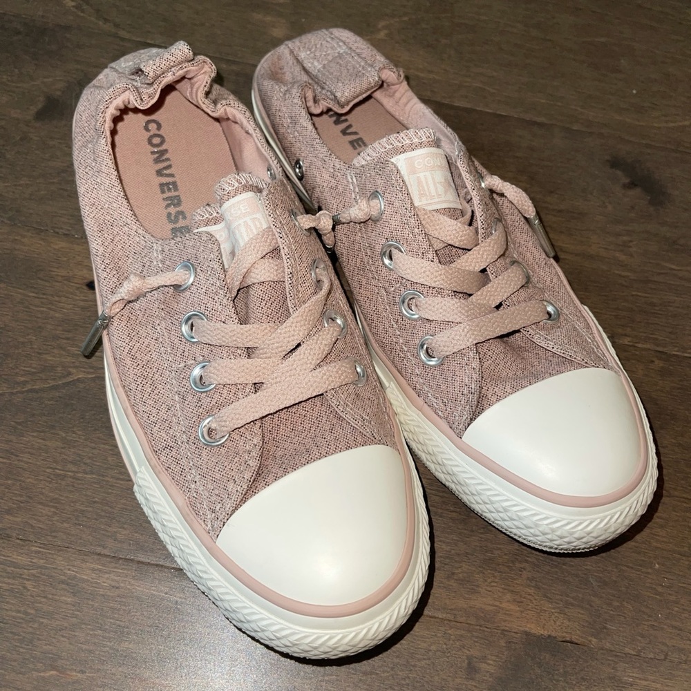 Converse Shoreline, Taupe/dusty pink Size 7.5